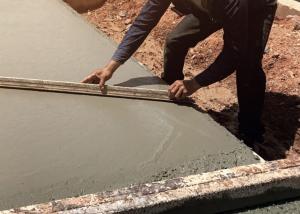 preparazione e ripristino di pavimento in calcestruzzo2